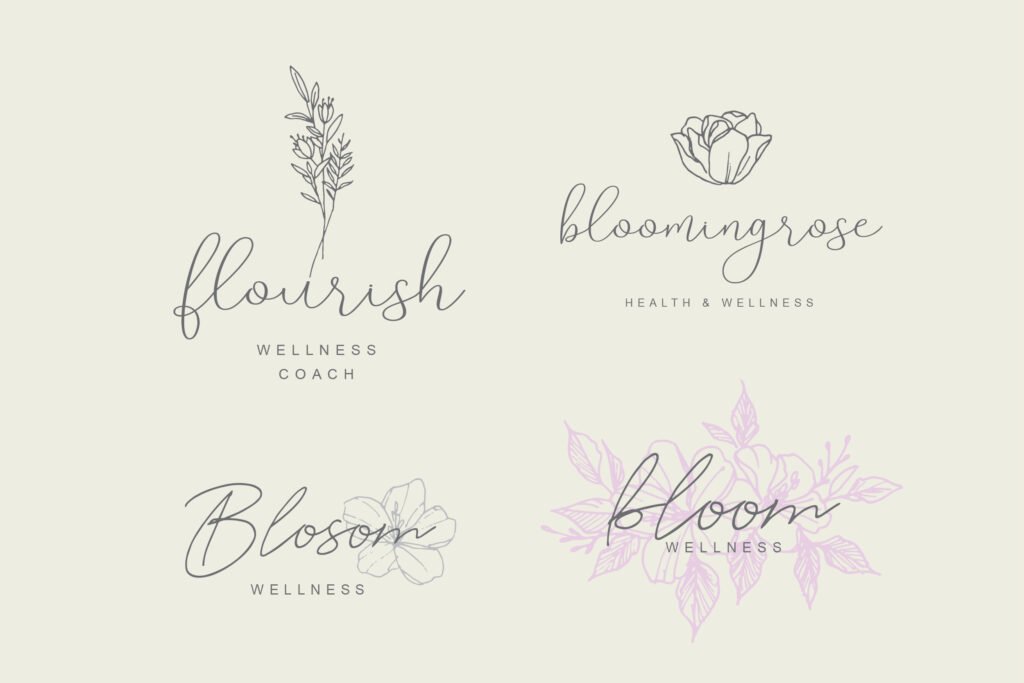 floral logos