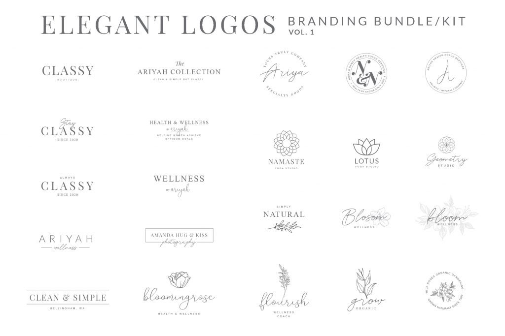 Elegant Logos Branding Kit
